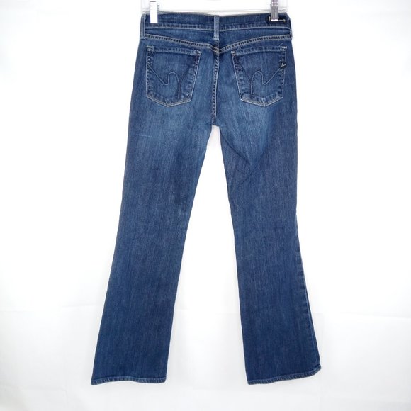 Citizens Of Humanity Dita Bootcut Jeans Women Petite Size 27 Blue - Picture 4 of 8